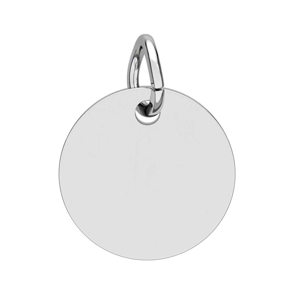 Engravable Birthstone Circle Charm — Personalized Initials or Message, product image 22 of 24