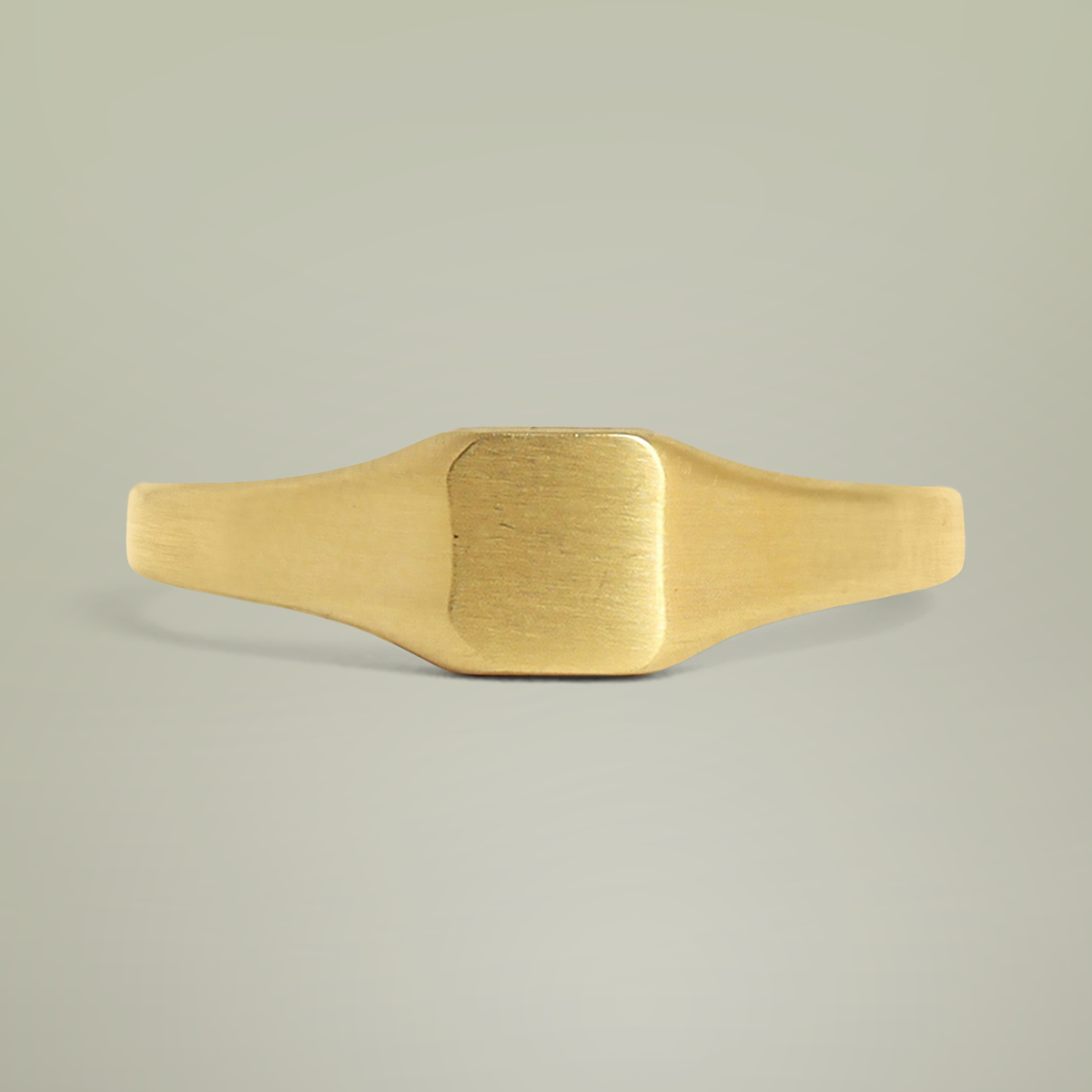 Square Signet Ring — detailed ring view