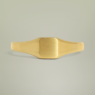 Square Signet Ring — detailed ring view